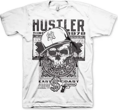 Produktbild von New York Hustler Tee - XX-Large - White