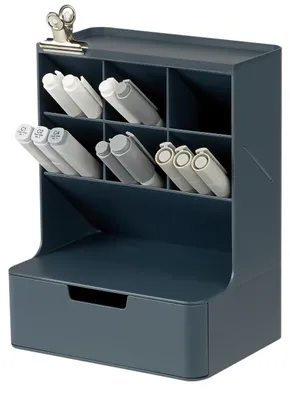 Image de Organisateur de bureau vertical avec 6 compartiments
