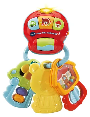 Imagen del producto de VTech, "Mis Primeros Sonidos", sonajero interactivo 3 en 1 con sensor de movimiento, juguete para bebés