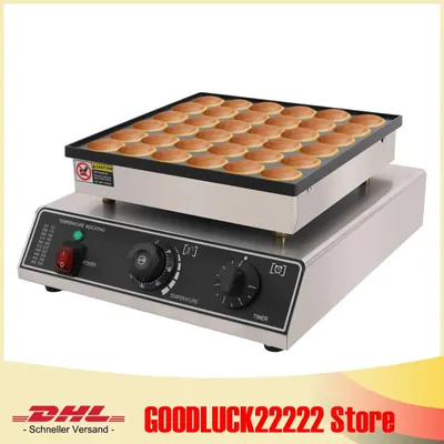 Produktbild von Muffin-Maker - Elektrisches Backgerät - Edelstahl - Leistungsstarke Heizung - Intelligente Bedienung - Freistehend - DIY-Backen - Silber