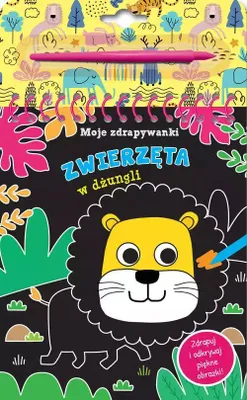 Obrázek produktu pro Moje škrabošky. Zvířata v džungli