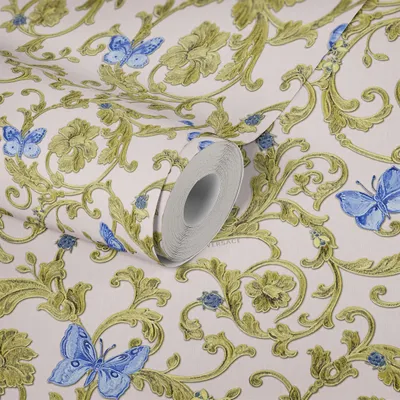 Produktbild von A.S. Creation Versace 3 | 343256 | Vliestapete Vintage | 0.70 m x 10.05 m | Blau