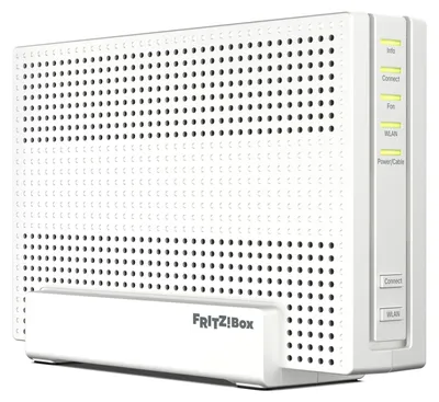 Produktbild von Box 6690 Pro, Wi-Fi 7 (802.11be), Tri-Band (2,4 GHz/5 GHz/6 GHz), Ethernet/LAN, Weiß, Tabletop-Router