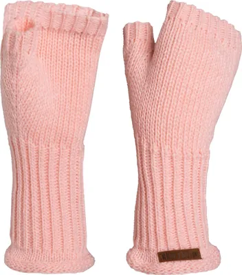 Produktbild von Knit Factory Cleo Handstulpen - Blossom Pink - One Size