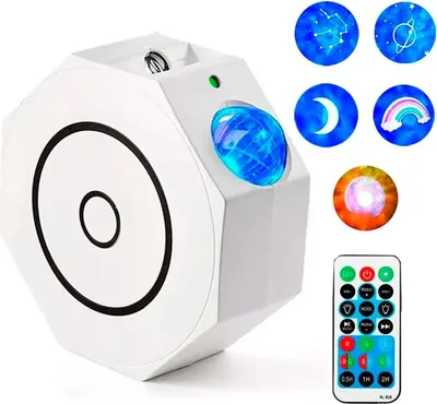 Image de Projecteur Ciel Étoilé Lumière De Nuit Projecteur Laser 3D Pour Enfants + Télécommande