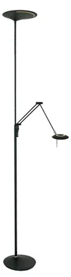 Immagine prodotto di Lampada da terra - nero - Zodiac LED - plastica metallo - lampada di design - LED - 2107ZW - Steinhauer
