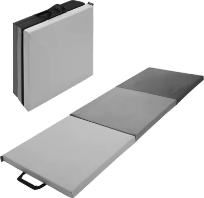 Zdjęcie produktu dla Składany materac gimnastyczny 180x60x5 cm - czarny