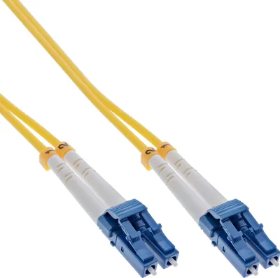 Produktbild von InLine® LWL Duplex Kabel, LC/LC, 9/125µm, OS2, 2m