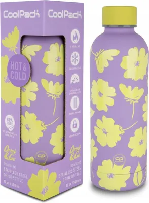Image de CoolPack Thermoláhev-Bonet-Flores Purple-500ml