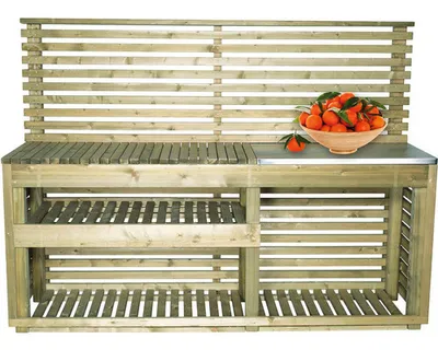 Obrázok produktu pre Záhradný stôl Asko Sky 220x67x162 cm smrek