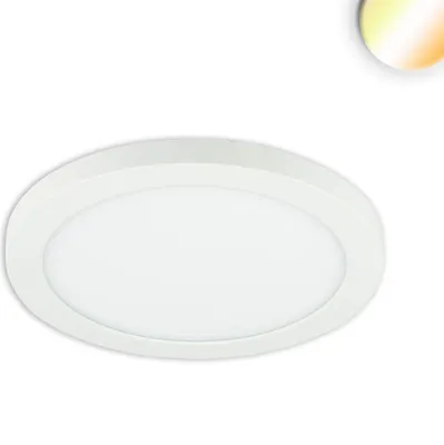 Produktbild von ISOLED LED Aufbau/Einbauleuchte Slim Flex, 12W, weiß, ColorSwitch 3000/3500/4000K