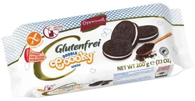 Produktbild von Coppenrath Glutenfrei Double Coooky Kakao 200g