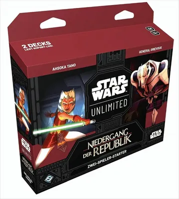 Produktbild von Star Wars Unlimited Niedergang der Republik Deck Deutsch