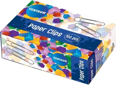 Produktbild von Centrum 100 Heftklammern 33 mm Klammern Büroklammern Aktenklammern Briefklammern