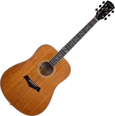 Image de Arrow Gold D Natural Mahogany Acoustic Guitar