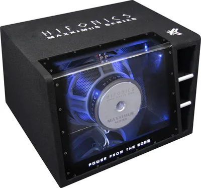 Produktbild von HIFONICS Single-Bandpass Subwoofer Kiste klein Bassbox Auto MXZ12BP