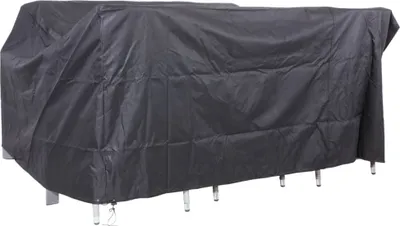 Produktbild von 46271 Premium Schutzhülle schwarz lange Sitzgruppen, wasserdicht 215x170cm 46271