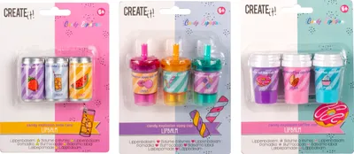 Productafbeelding van Geurende lippenbalsem Candy, 3 stuks