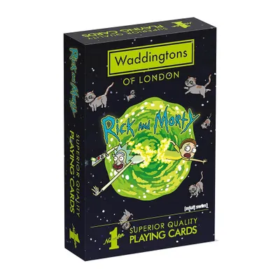 Obrázek produktu pro Vítězné tahy RICK AND MORTY - Waddingtons No.1 hrací karty