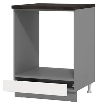 Produktbild von Moiolaaa - Küchenschrank, 55x60x82h cm Weiß, eine Schublade