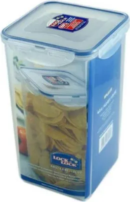 Produktbild von Lock & Lock HPL816, Box, Rechteckig, 0,8 l, Blau, Transparent, Polypropylen (PP), -20 - 99 °C