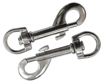 Bolzenkarabiner Metall Karabinerhaken 13x65 mm