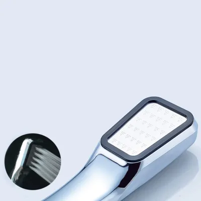 Produktbild von Duschkopf 300 Löcher Wassersparend Hochdruck Handbrause Rechteckig Badezimmer ZubehörDuschkopf