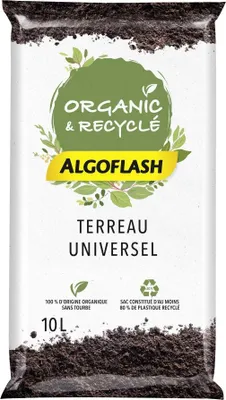 Image de Terreau universel ALGOFLASH, 10 litres
