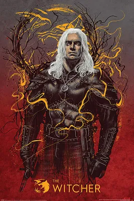Produktbild von Poster The Witcher Geralt the Wolf 61x91.5cm