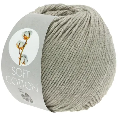 Produktbild von Lana Grossa - Soft Baumwolle 0004 grüngrau