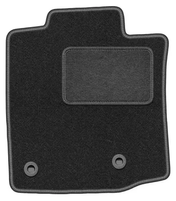 Immagine prodotto di Tappetino guidatore in moquette per Toyota Land Cruiser J150 2009- (fuoristrada) – 1 pezzo, grigio grafite, su misura – Wielganizator LUX