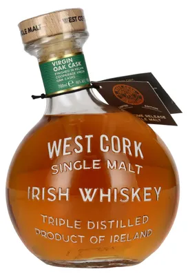 Image de West Cork MARITIME Single Malt Irish Whiskey VIRGIN OAK CASK FINISHED Limited Edition 46% Vol. 0,7l