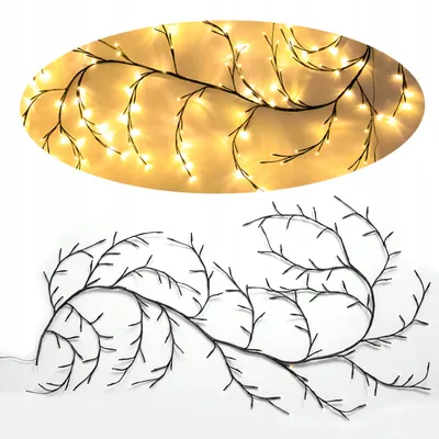Immagine prodotto di LED TREES DECORATIVE CHRISTMAS LIGHTS LAMPADA DECORAZIONE NATALE PER NATALE Decorazione da parete