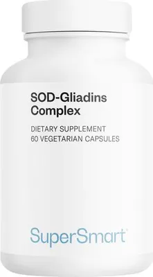 Image de SuperSmart SOD-Gliadins Complex Dietary Supplement - 60 Gél. Vég.