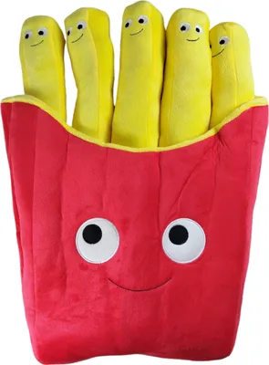 Immagine prodotto di Cuscino per patatine fritte con cinque patatine rimovibili