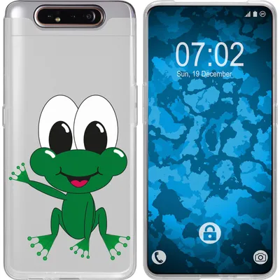 Produktbild von PhoneNatic Case kompatibel mit Samsung Galaxy A80 Silikon-Hülle Cutiemals M2