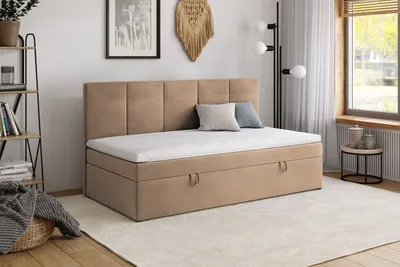 Obrázek produktu pro Postel CARLO 80x200 béžová