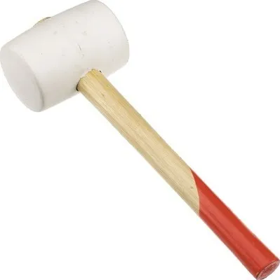 Produktbild von Gummihammer weiß Gr.3