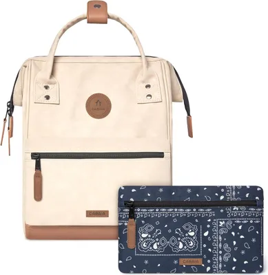 Obrázek produktu pro CABAIA batoh pro volný čas Batoh s přihrádkou na notebook Adventurer Vegan Nubuck Batoh 10L Andenne beige