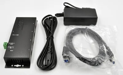 Immagine prodotto di EXSYS EX-1183HMVS-2 Hub di interfaccia USB 3.2 Gen 1 (3.1 Gen 1) Tipo-B 5000 Mbit/s Nero (EX-1183HMVS-2)