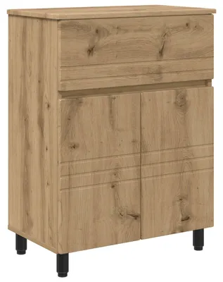 Obrázek produktu pro vidaXL Umyvadlová skříňka Artisan – dub 60 x 35 x 80 cm, dřevotřísková deska