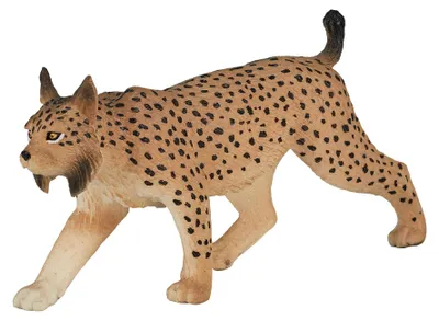 Zdjęcie produktu dla Mojo Fun Iberian Lynx, 3 lat(a), Wildlife, Brązowy, Biały, Czarny, Polichlorek winylu (PVC)