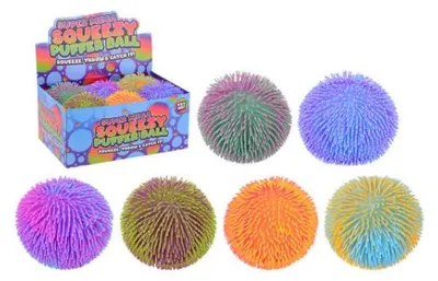 Zdjęcie produktu dla 6 puszystych kulek 2 kolory 23 cm 24381