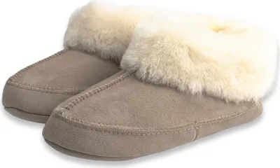 Produktbild von Hausschuhe Lammfell Modell NORWAY beige 36