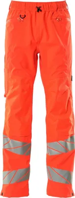 Produktbild von MASCOT 19590-449-222-L, Hosen, Unisex, Rot, L, 930 mm, Polyester