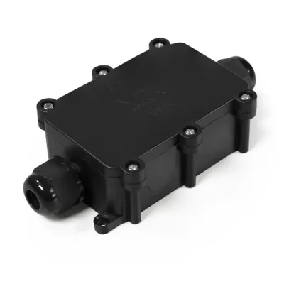 Produktbild von Abzweigdose, IP68 - für Außen, 1 Ein- und 1 Ausgang, 124x45x32mm