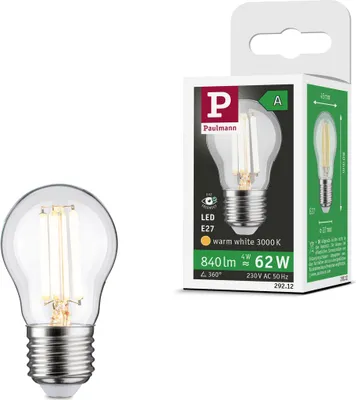 Image de Paulmann Eco-Line Filament 230V LED Gouttes Lot de 1 80mm