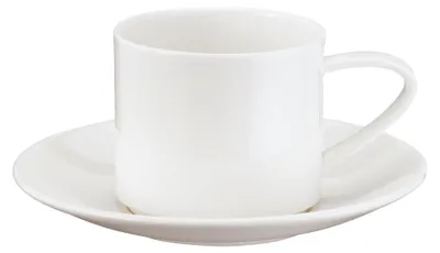 Zdjęcie produktu dla ASA Tasse mit Unterteller, stapelbar ATABLE 0,2 l.