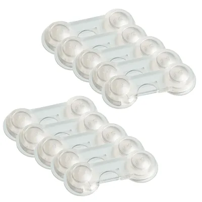 Image de Sécurité de porte 10 pcs. Transparent