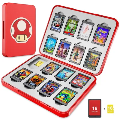 Obrázek produktu pro Pouzdro na herní karty pro Nintendo Switch s 16 sloty